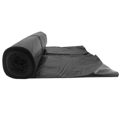 Worki na odpadki śmieci grube 50 mikr. wytrzymałe rolka 25szt. - czarne 120L MEVA