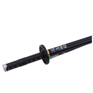 Długopis Miecz Katana Anime Metalowy Czarny Tusz Wymienny Wkład Czarny LEAN
