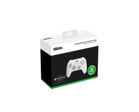 Gamepad Ultimate Mini Wired Xbox Pad Clear white 8BitDo