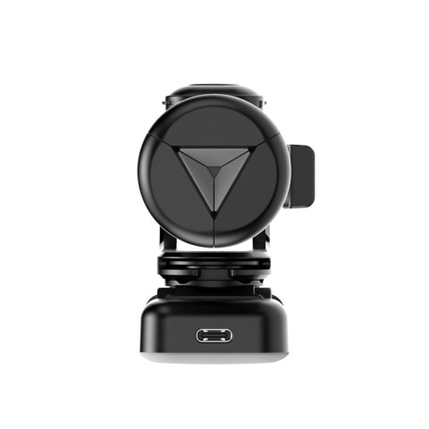 Selfie stick teleskopowy z pilotem + 2x lampka LED stojak tripod na telefon 1.3m - czarny HURTEL