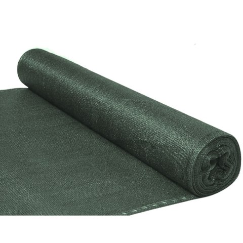 Siatka Cieniująca Na Ogrodzenie Płot Maskująca Szara 1.5M 10M 140g/m² LEAN