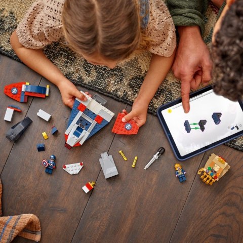 Klocki Super Heroes 76319 Kapitan Ameryka kontra Thanos LEGO