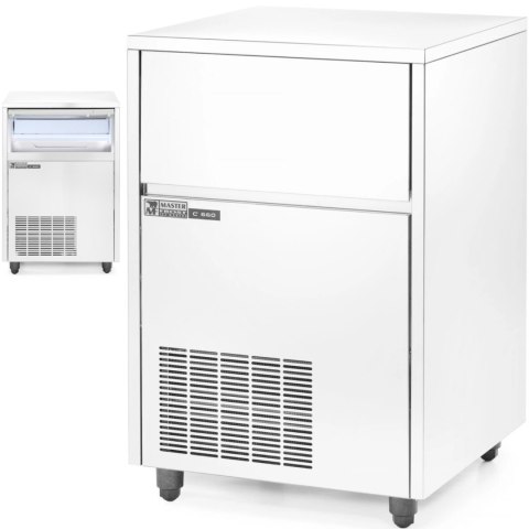 Profesjonalna kostkarka do lodu barowa 65 kg / 24 h 720 W Hendi