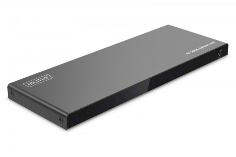 Rozdzielacz/Splitter HDMI 1x8, 4K/60Hz UHD z HDR, 18 Gbps, HDCP 2.2, EDID Digitus