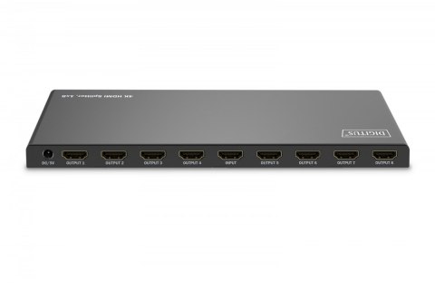 Rozdzielacz/Splitter HDMI 1x8, 4K/60Hz UHD z HDR, 18 Gbps, HDCP 2.2, EDID Digitus