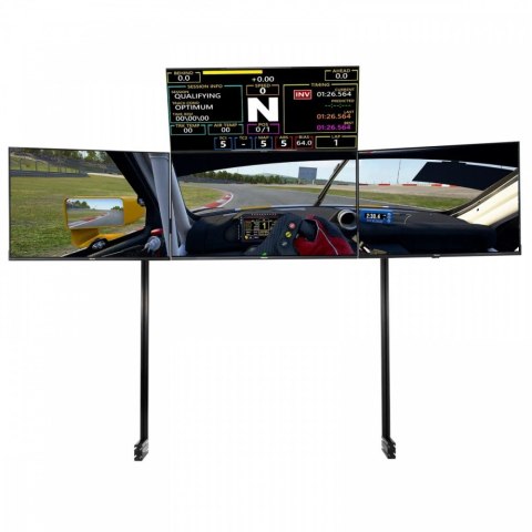 Stojak wolnostojący Elite na 4 monitory czarny Next Level Racing