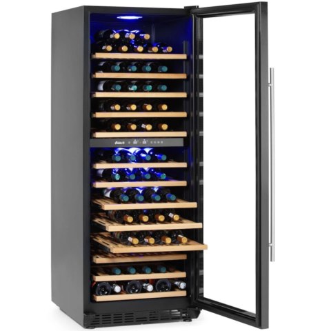 Lodówka chłodziarka do wina dwustrefowa na 135 butelek 387 l 130 W ARKTIC