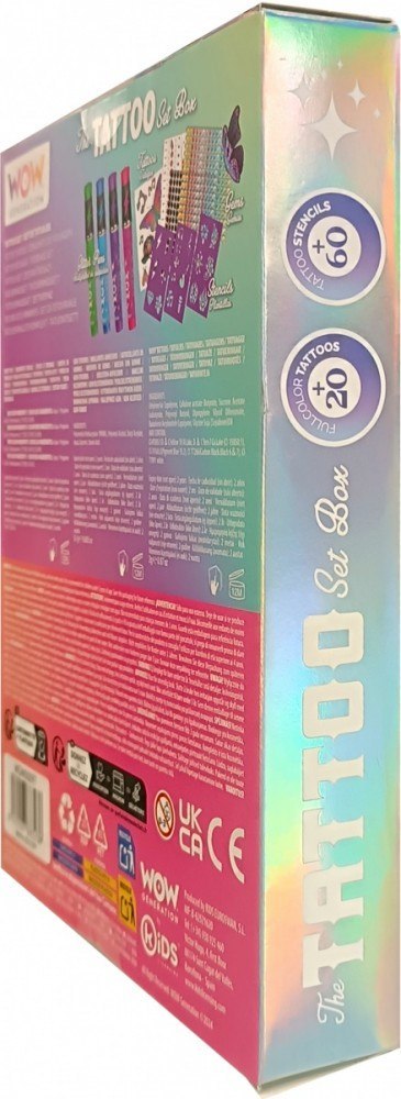 Zestaw kreatywny do tatuaży Kids Euroswan