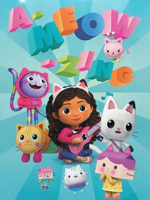 Zestaw piśmienniczy 12 elementów Koci Domek Gabi Kids Euroswan