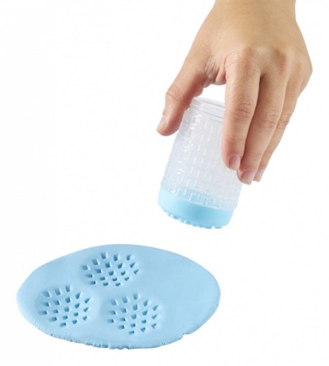 Masa plastyczna Wonder Factory Never Dry Dough błękitny, pomarańczowy MGA