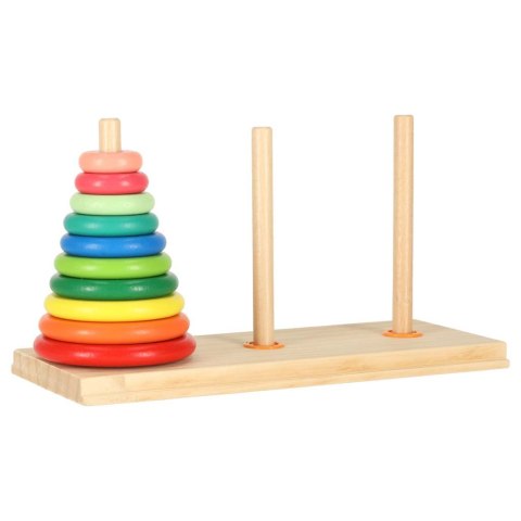 Piramida drewniana z podstawą wieża sorter Kik Sp. z o. o. Sp. k.