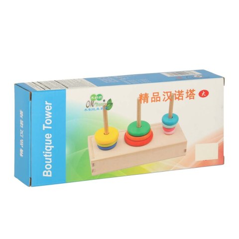 Piramida drewniana z podstawą wieża sorter Kik Sp. z o. o. Sp. k.