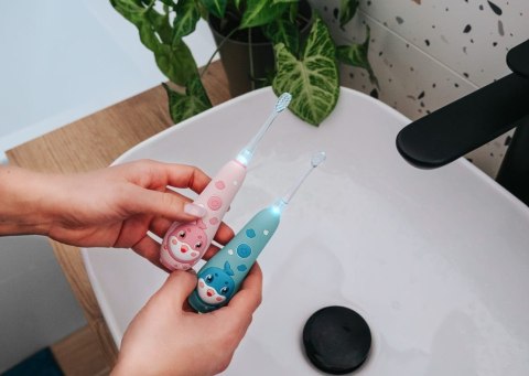 Szczoteczka soniczna Baby KIDO SMILE 1-5 lat różowa ZK3010 Concept