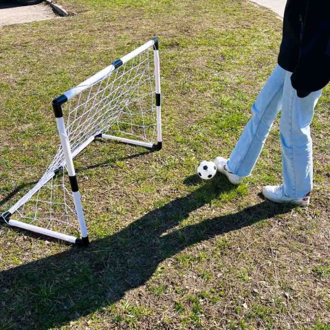 Bramka piłkarska do piłki nożnej dla dzieci treningowa 2szt 95 x 48 x 70 cm Kik Sp. z o. o. Sp. k.