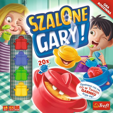 Gra rodzinna Szalone Gary Trefl 01767 Trefl Gry