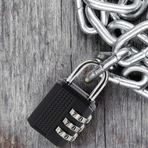 Kłódka na szyfr szyfrowa zatrzaskowa do walizki Kik Sp. z o. o. Sp. k.