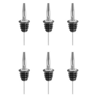 Nalewak dozownik do alkoholu - wolny przepływ ZESTAW 6szt. Bar Up