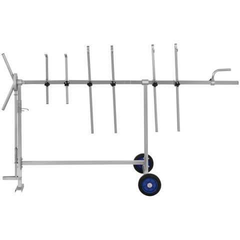 Stojak wózek lakierniczy obrotowy 360 do 90 kg 6 ramion STANDARD MSW