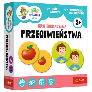 Gra dla dzieci ABC Malucha Przeciwieństwa Trefl 02908 Trefl Gry
