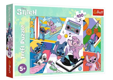 Puzzle - 100 - Wspomnienia Lilo i Stitch - Trefl 16473 Trefl Puzzle