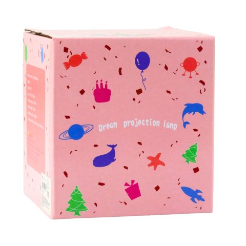 Projektor Gwiazd Dla Dzieci Lampka Nocna 6 Wymiennych Projekcji LEAN Toys