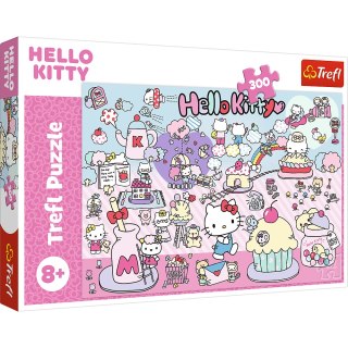 Puzzle - 300 - Poznaj Świat Hello Kitty - Hello Kitty - Trefl 23031 Trefl Puzzle