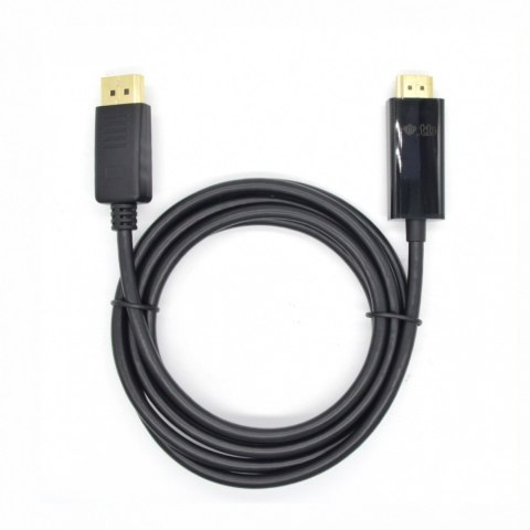 DisplayPort - HDMI Kabel 1.8m. czarny TB