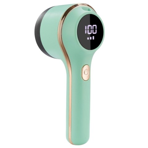 Elektryczna Golarka Do Tkanin Ubrań 3 Tryby Prędkości Zielona LEAN