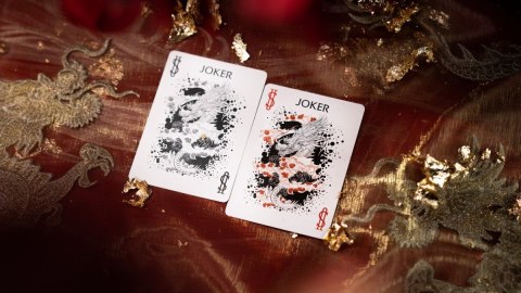 Karty Dragon Red 2024 Bicycle