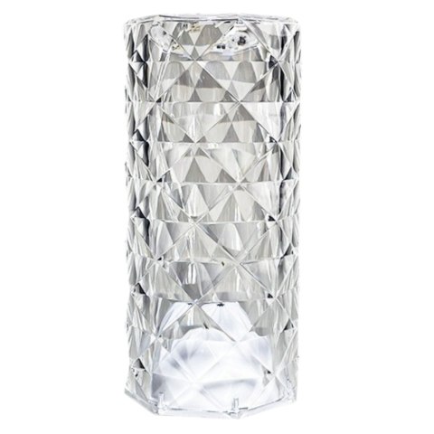 Lampka Nocna Kryształowa LED 16 Kolorów Dotykowa Pilot LEAN