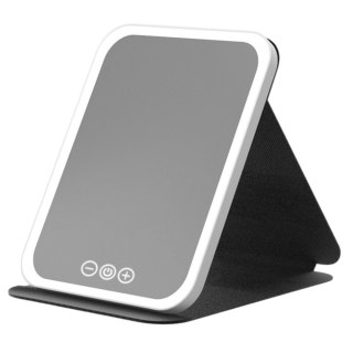 Lusterko Led Etui Z Podstawką 3 Tryby Oświetlenia Regulacja Jasności 18,5cm LEAN