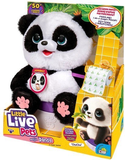 Maskotka interaktywna Little Live Pets Panda Cobi