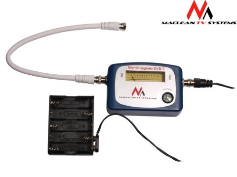 Miernik sygnału DVB-T MCTV-627 Do ustawiania anten DVB-T Maclean