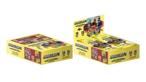Minecraft Saszetka Fat Pack z kartami Panini Kolekcja