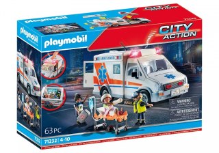 Zestaw figurek City Action 71232 Ambulans Playmobil