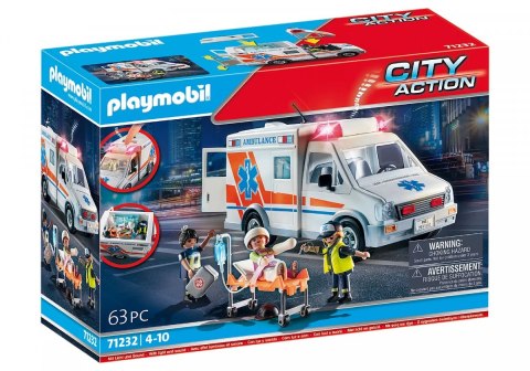 Zestaw figurek City Action 71232 Ambulans Playmobil