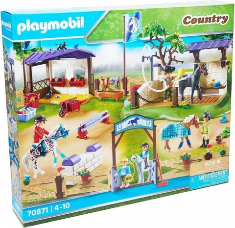 Zestaw figurek Country 70871 Turniej jeździecki z myjnią dla koni Playmobil