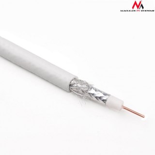 Kabel przewód koncentryczny satelitarny 1.0CCS RG6 50M MCTV-571 Maclean