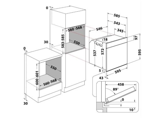 Piekarnik WTAC8411SCOW Whirlpool