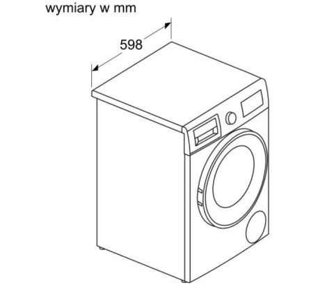 Pralko-suszarka WNA13401PL Bosch