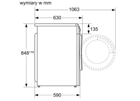 Pralko-suszarka WNA13401PL Bosch