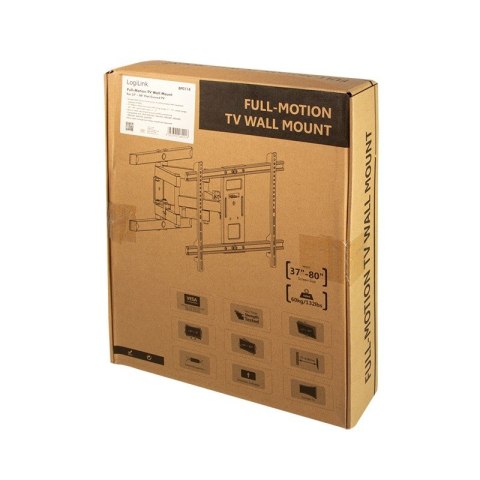 Uchwyt ścienny LCD/LED VESA 37-80 cali Max. 60kg LogiLink