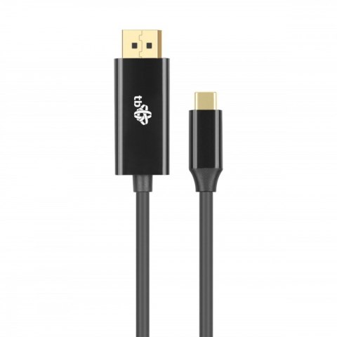 Kabel USB C - Displayport 2m czarny TB