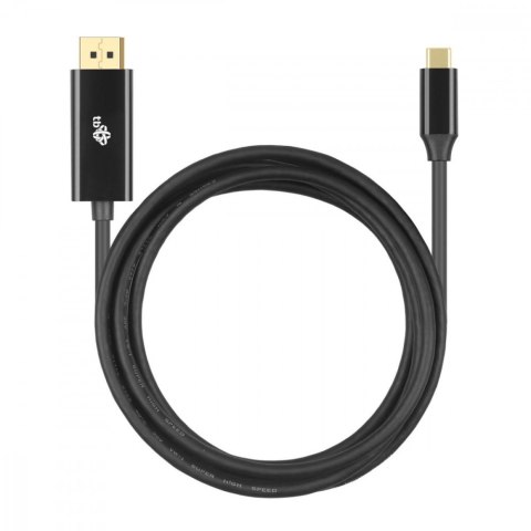 Kabel USB C - Displayport 2m czarny TB