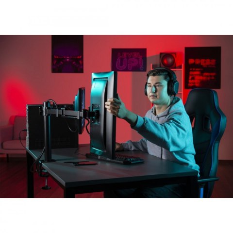 Uchwyt do monitora plus 2 ramiona 13-35 cali Hama