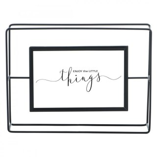 Ramka portretowa 10x15 Czarny mat Hama