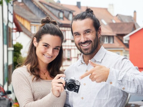 Aparat OM-D E-M10 Mark IV + 14-150mm silver Olympus