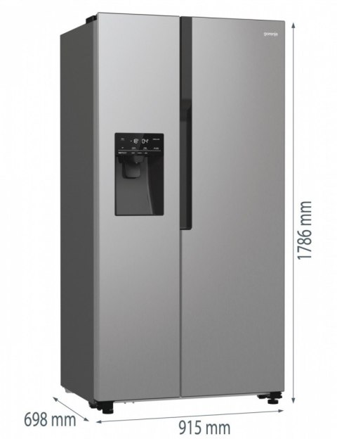 Chłodziarko-zamrażarka NRR9185ESXL Side by Side Gorenje