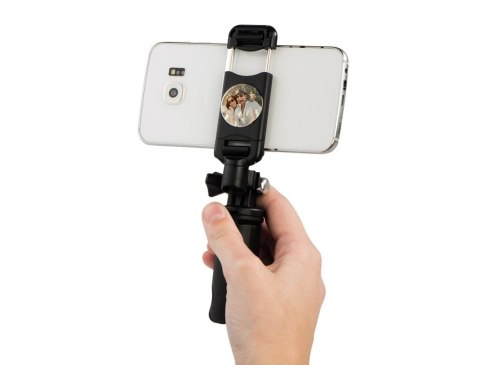 Mini statyw pocket do smartfonów 20cm Czarny Hama