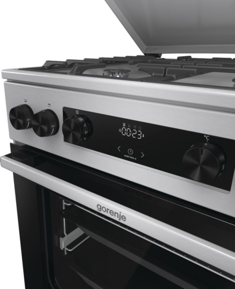 Kuchnia gazowo-elektryczna GKS6C71XF Gorenje